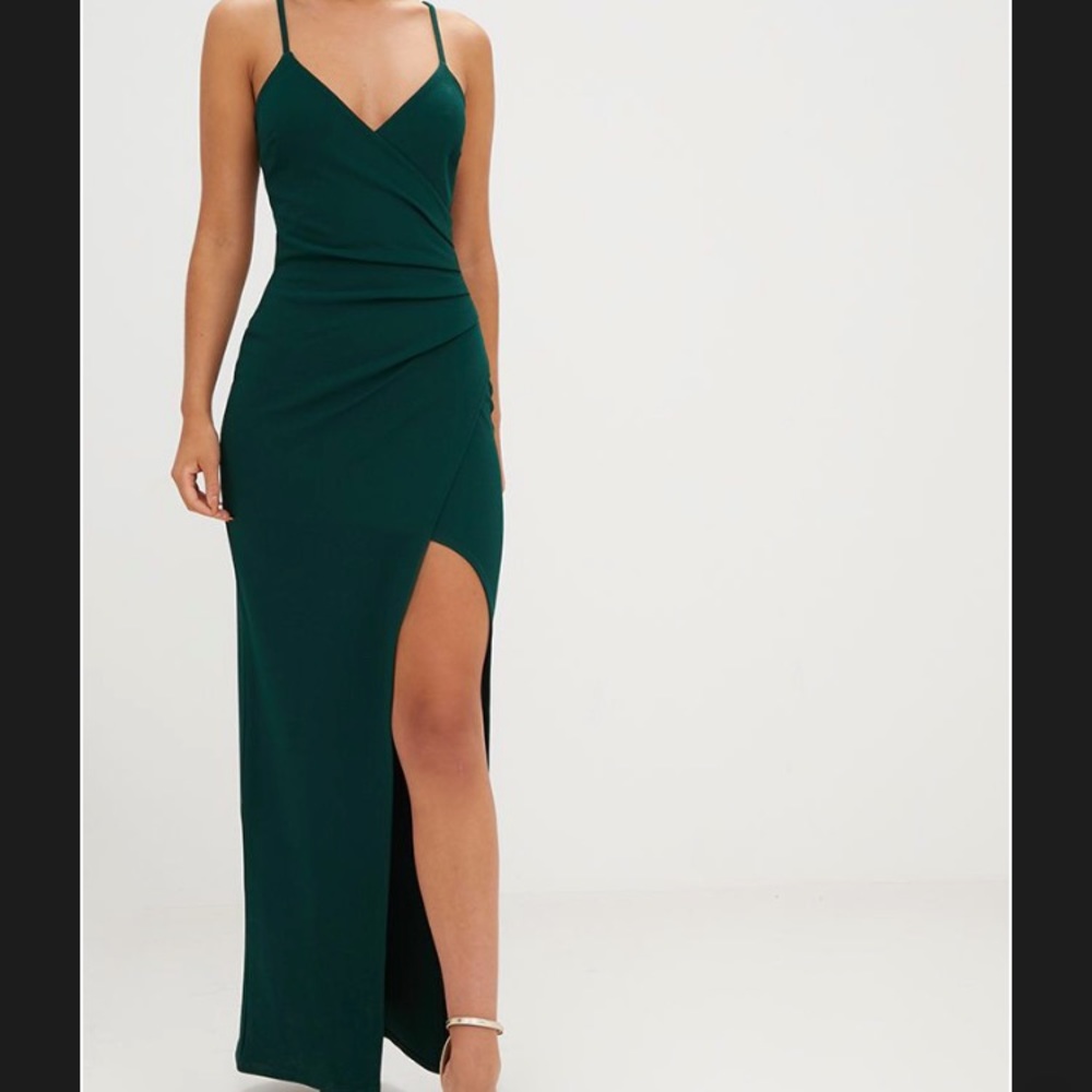 Green Strappy Dress